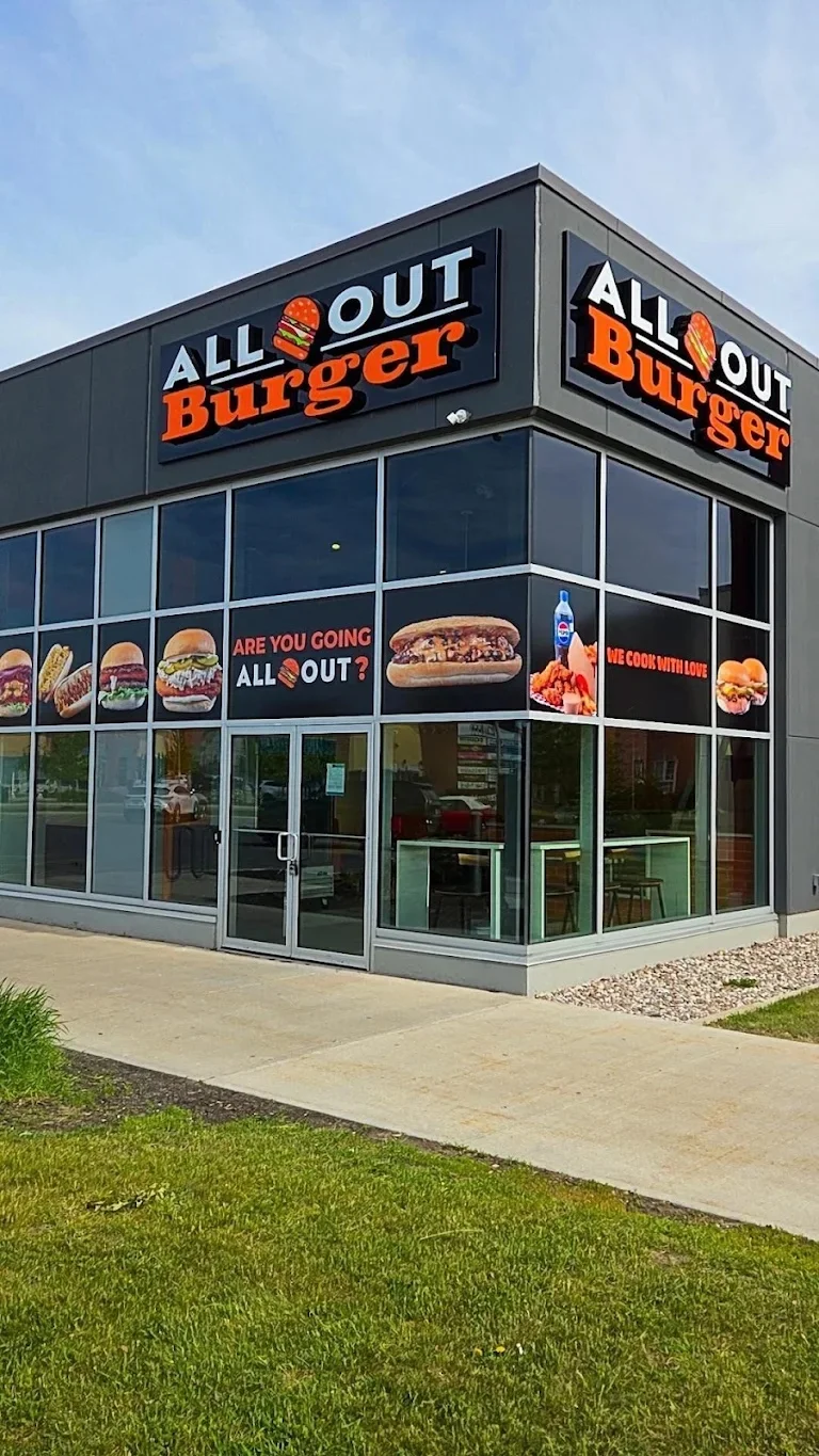 All-Out Burger Kanata storefront